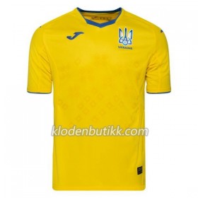 Ukraina Hjemme Fotballdrakt Euro 2020 Kortermet